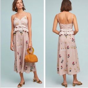 ANTHROPOLOGIE Sahara Floral Dress